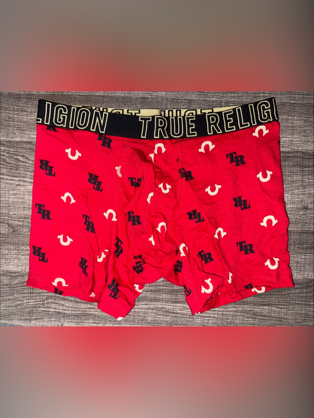 True Religion Red Men Boxer Briefs